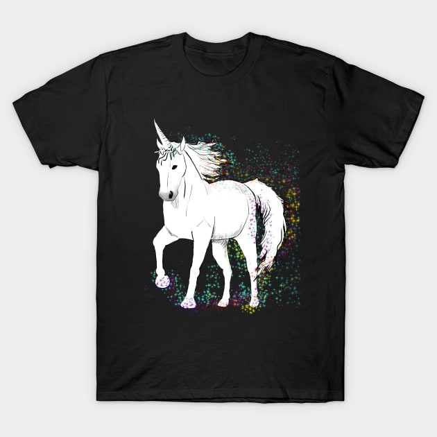 Unicorn T-Shirt by pastelwhale